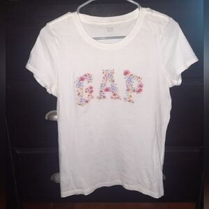 Gap logo tee floral Tee Women